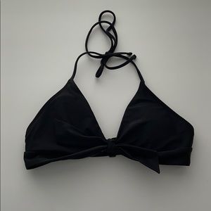Black aerie scoop swim top- size small
